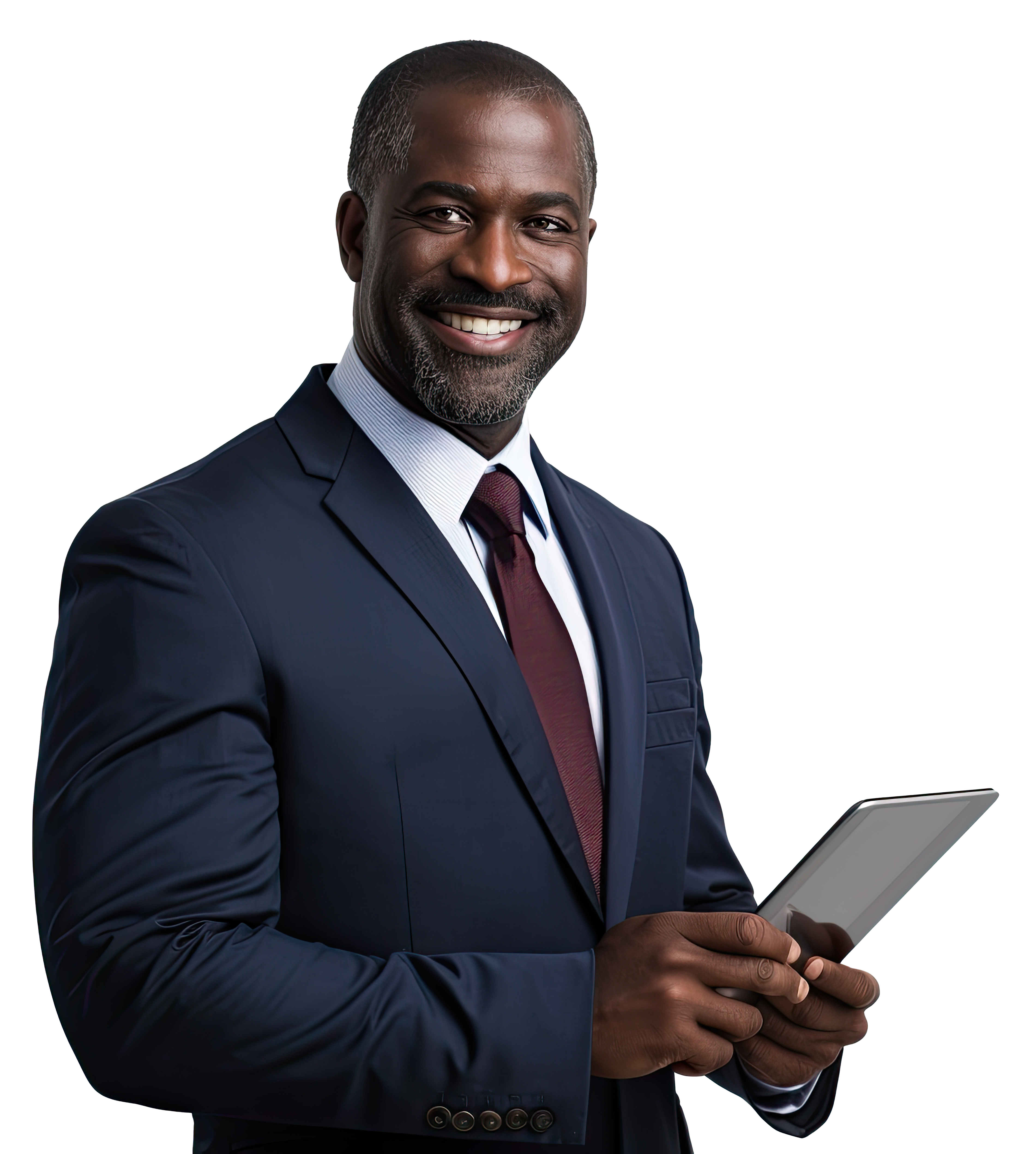 Professional with tablet - HR expertise